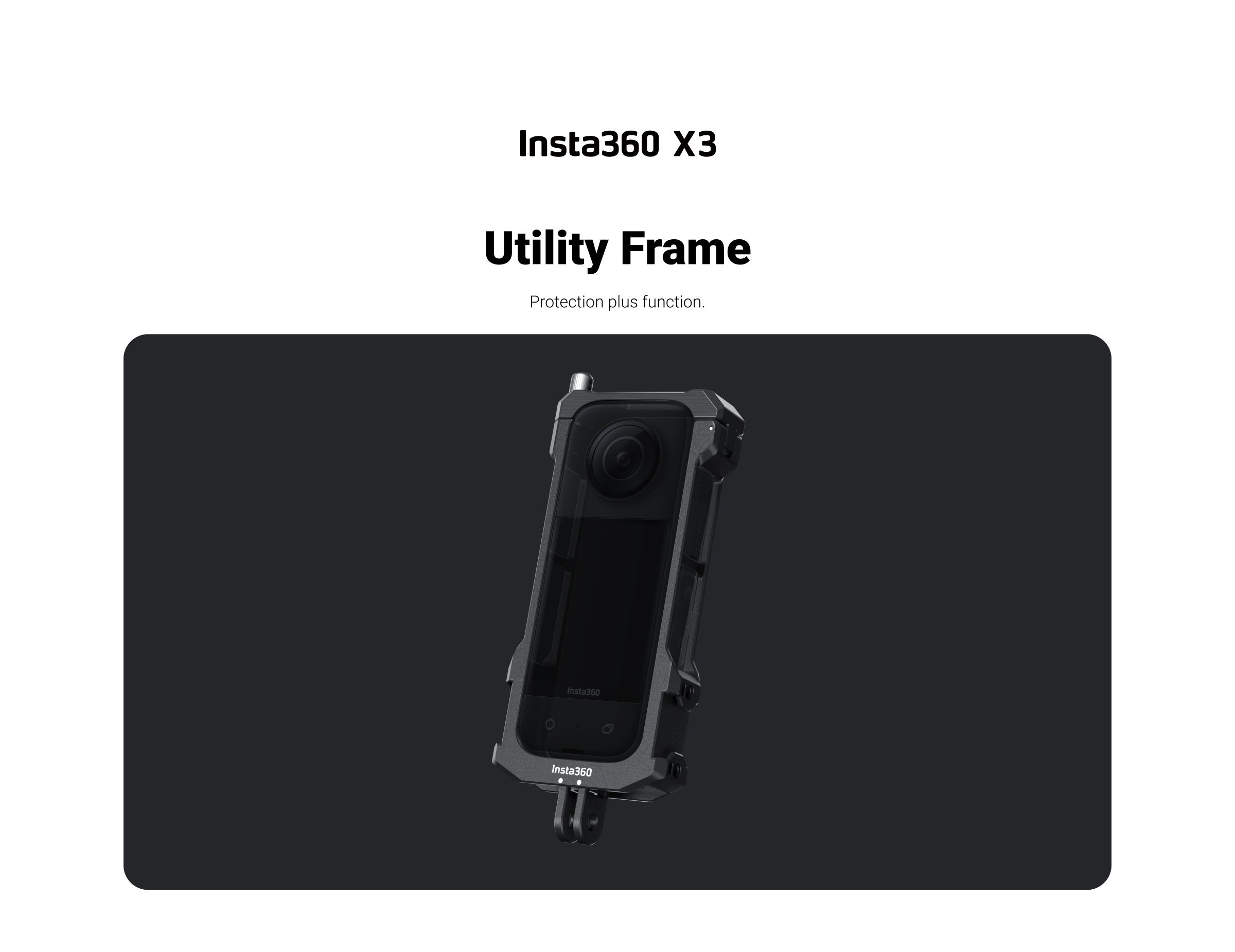 Insta360 X3 Utility Frame